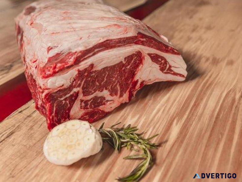 Shop Beef 4-Bone Prime Rib Roast &ndash Frank s Butcher Shop