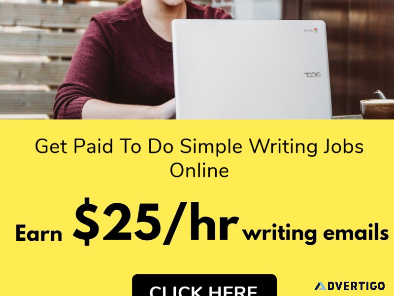 Your writing skills are in demand.