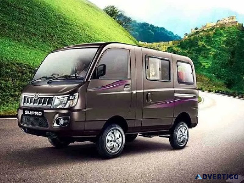 Mahindra supro mini trucks for transport works