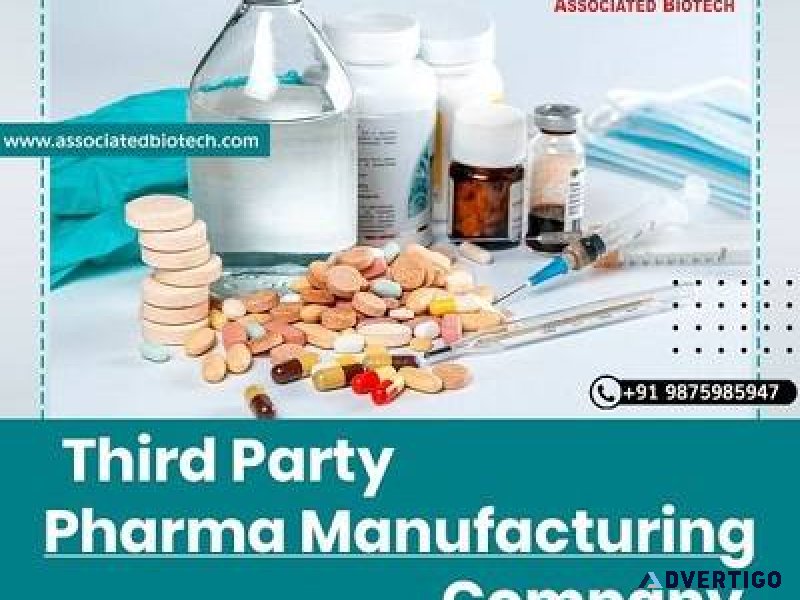 Pharma third party manufacturing company