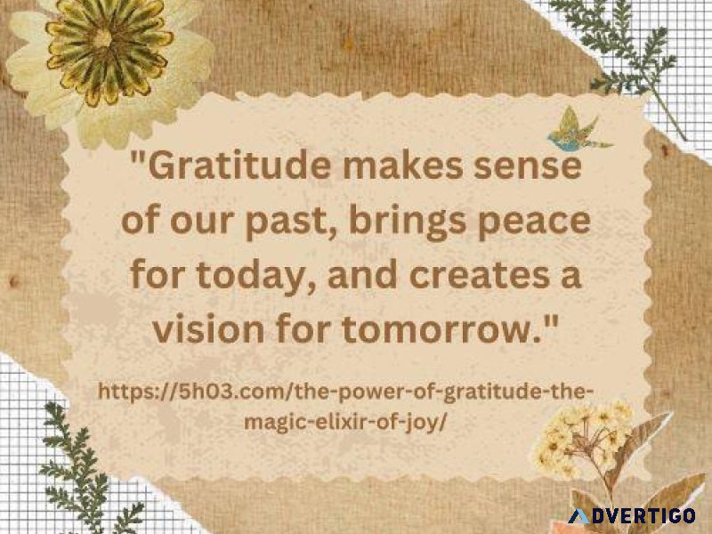 Unlock Joy Daily Embrace The Power of Gratitude