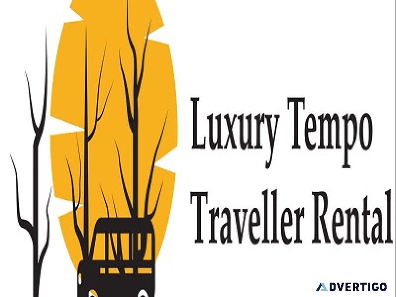 Luxury tempo traveller rental