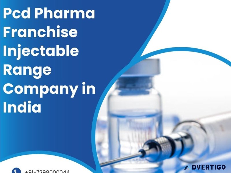 Pcd pharma franchise injectable range company in india