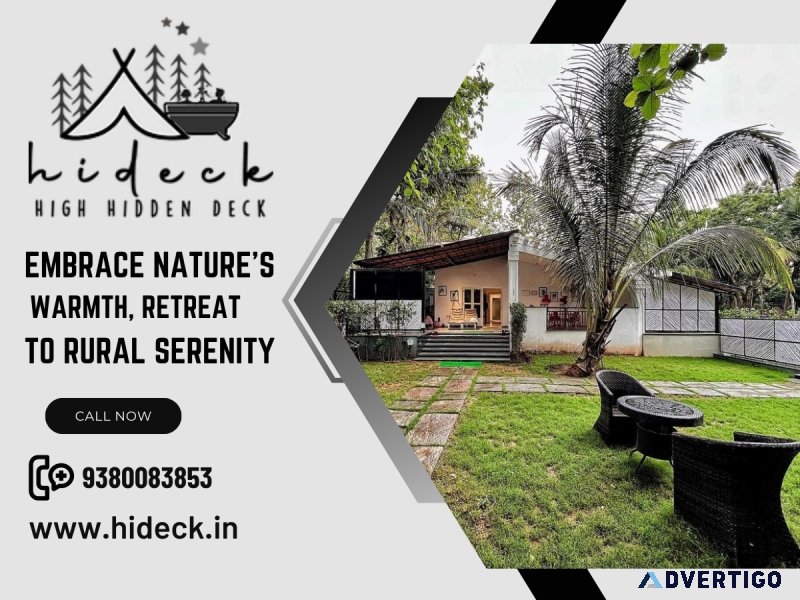 Farm stay bangalore | hideck