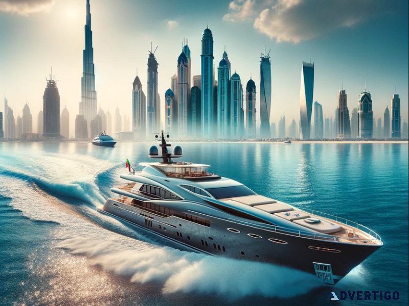 Luxury yachts in dubai