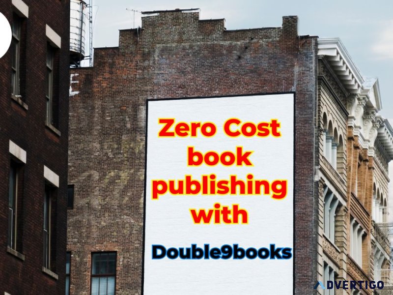 Free of cost book publishing services