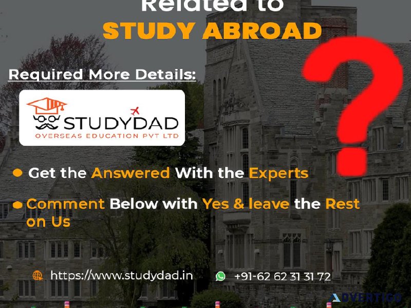 Best Overseas Education Consultants  StudyDad