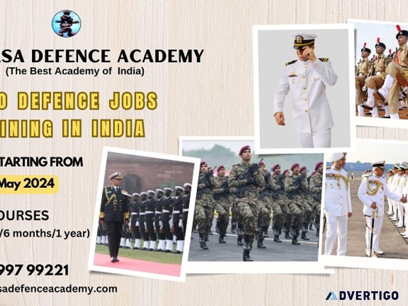 Top 10 defence jobs training in india