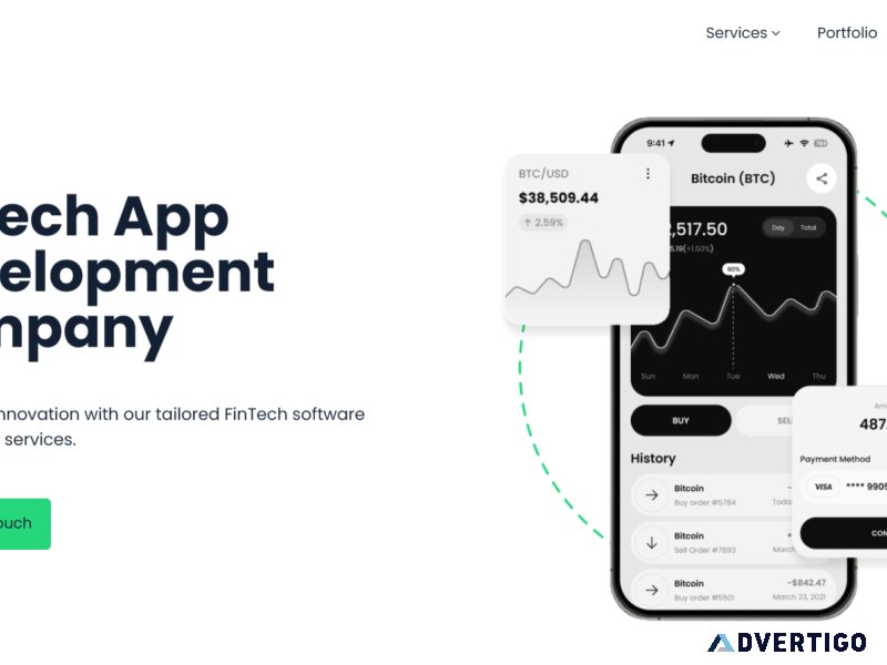 Fintech app development services