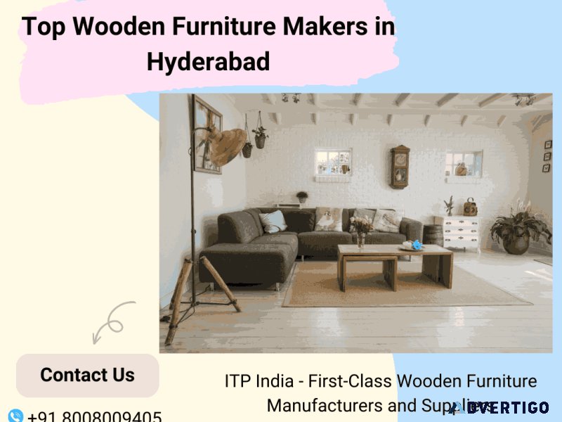 Customized wooden furniture makers in hyderabad, india