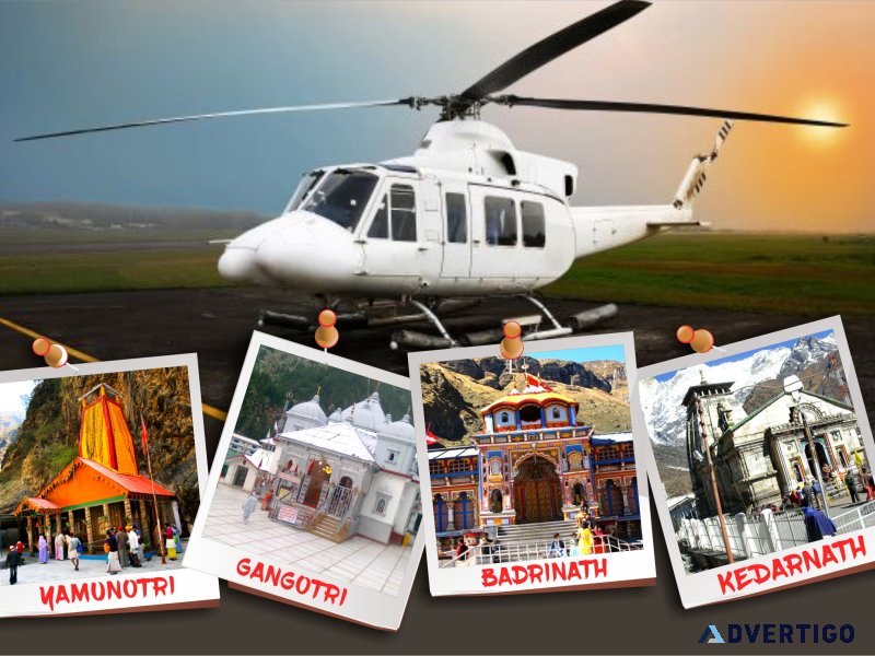 Chardham yatra by helicopter with himalayan edge