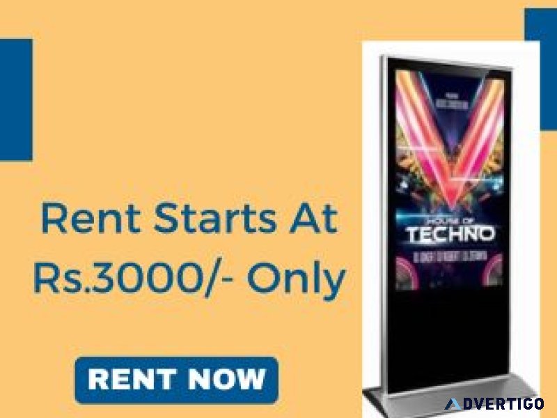 Digital standee on rent in mumbai starts at rs3000/- only