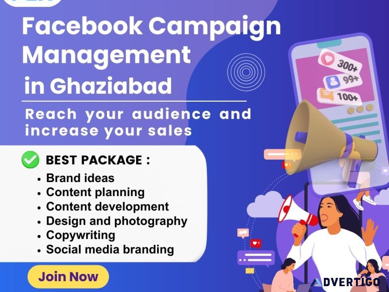 Facebook campaign management in ghaziabad