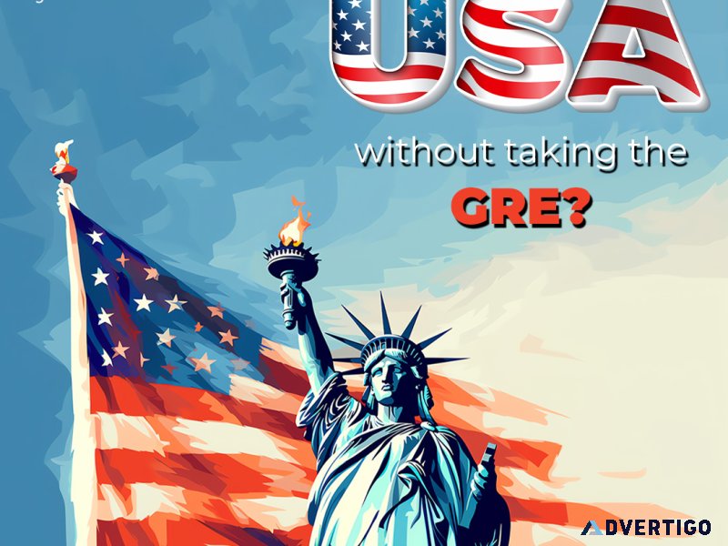 Can we study in the usa without taking the gre?