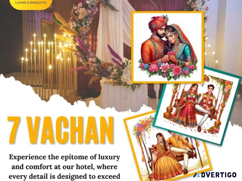 7 vachan lawns & banquets | best banquets hall in jabalpur