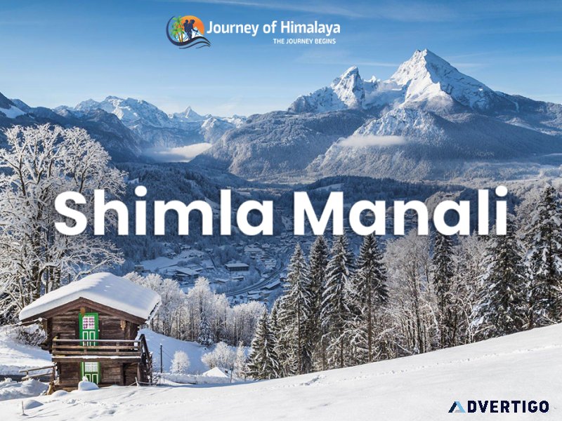 Shimla manali tour package