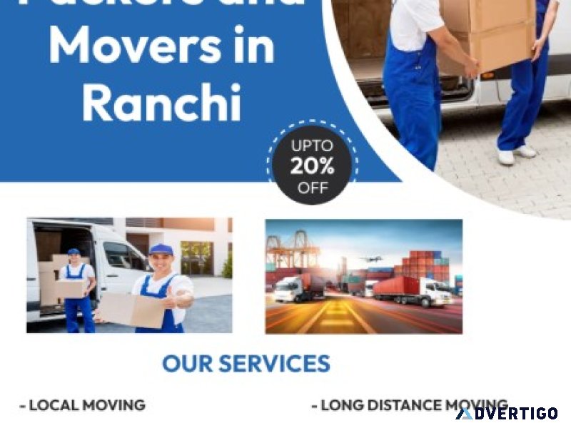 Shree ashirwad movers & packers in ranchi