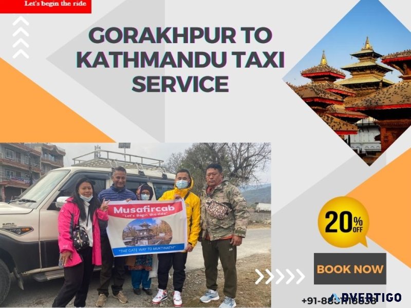 Gorakhpur to kathmandu taxi service