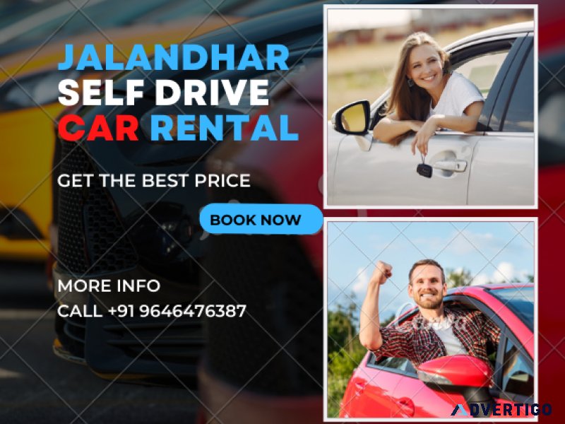 Self drive car rental jalandhar 9646476387