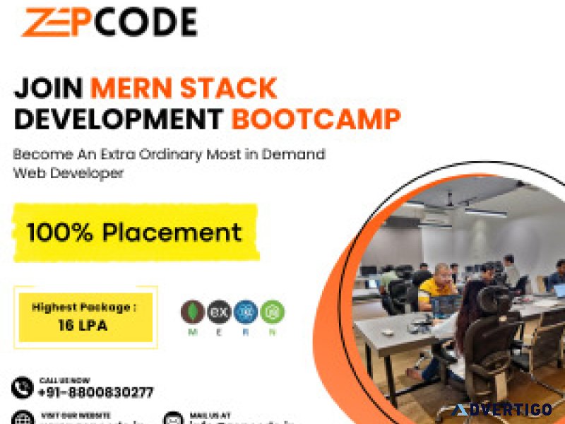 Enroll in zepcode s full stack development bootcamp