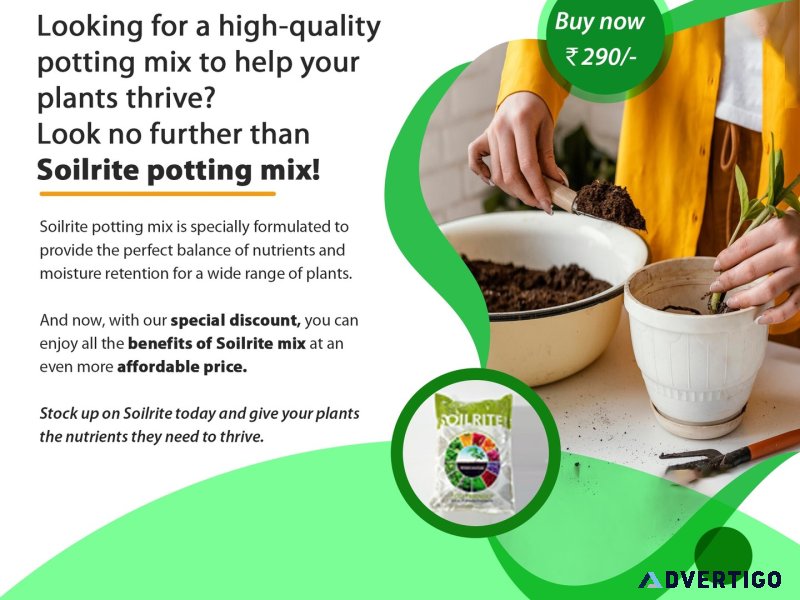 Buy premium potting soil mix online - perfect soil for plants