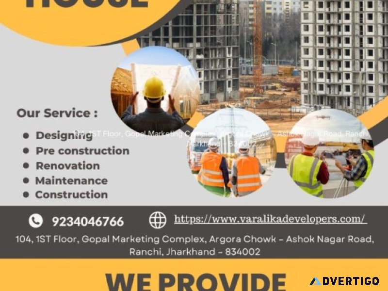 Construction company in ranchi