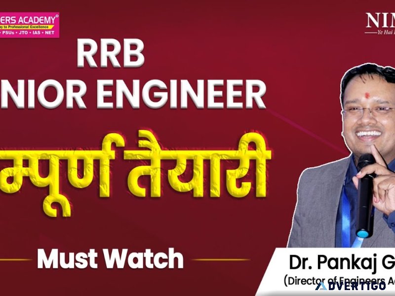 Which is the best rrb je 2024 online course?