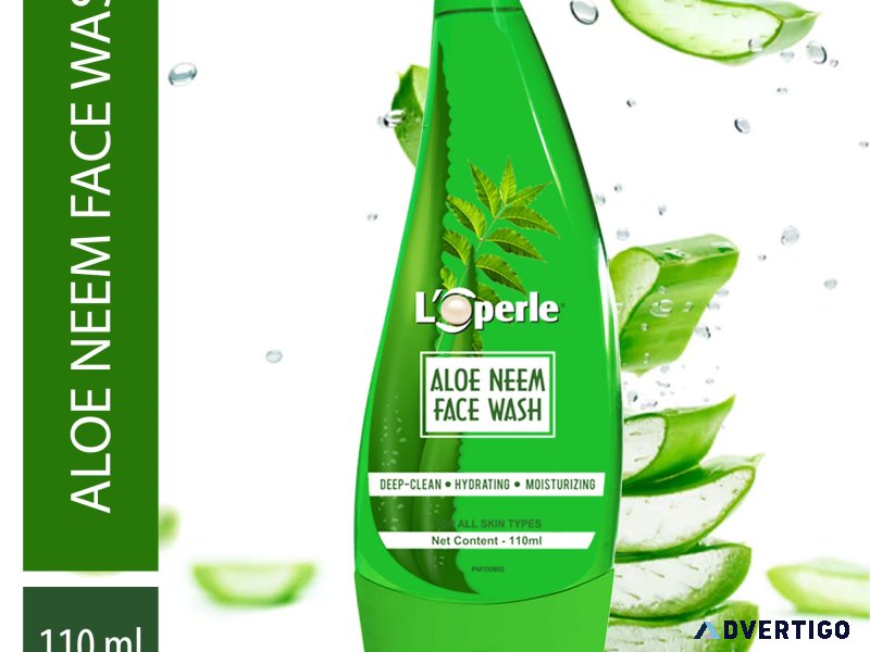 Loperle aloe vera neem face wash