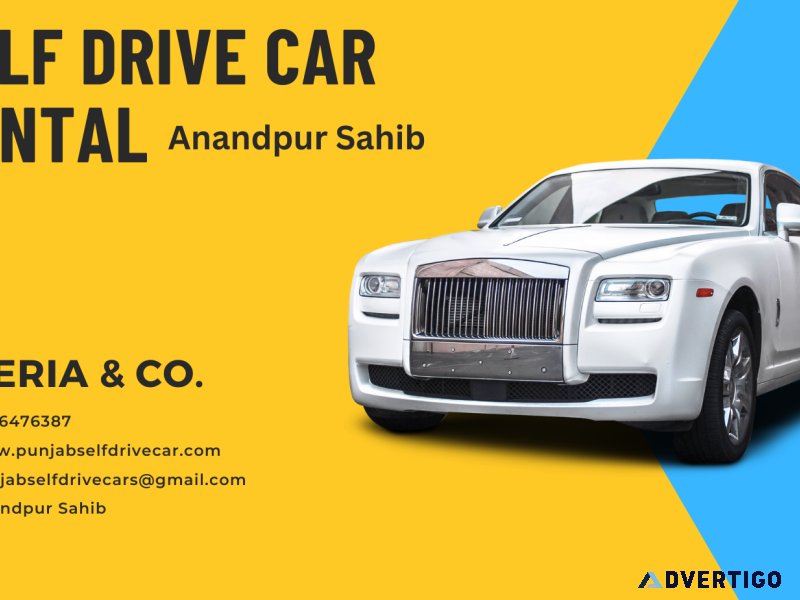 Self drive car rental anandpur sahib 9646476387