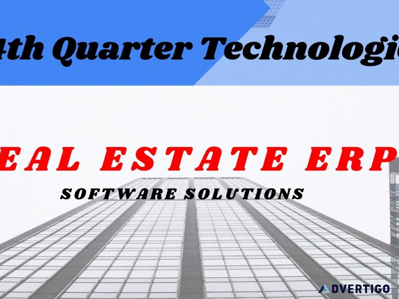 Real estate erp india | 4qt