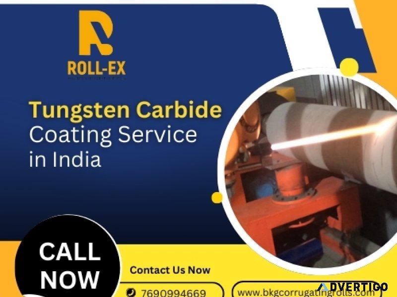 Tungsten carbide coating service in india