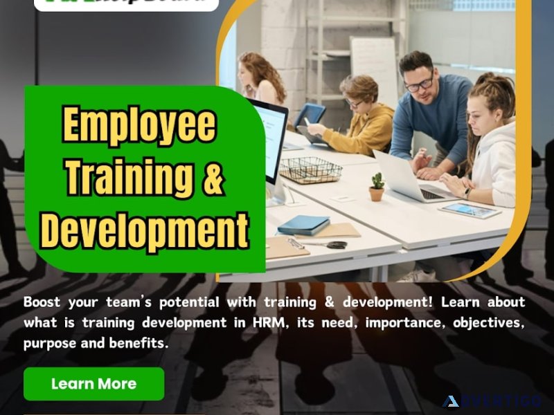 Training and development