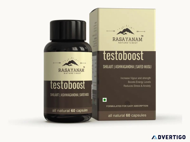 Rasayanam testoboost for optimal testosterone levels