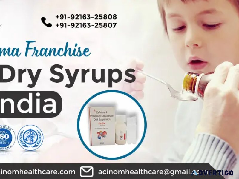 Pharma franchise for dry syrups in india