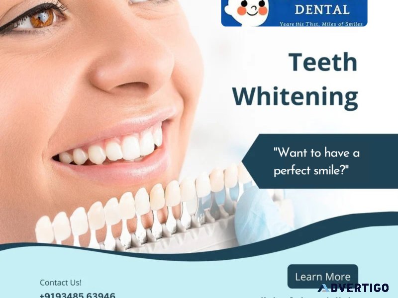 Achieve a brighter smile with professional teeth whitening