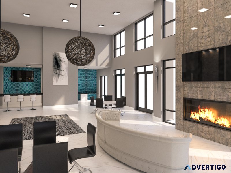 Architectural 3d interior rendering services in usa, uk, canada