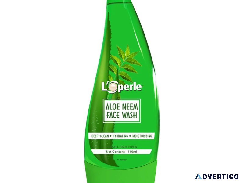 Loperle aloe neem face wash