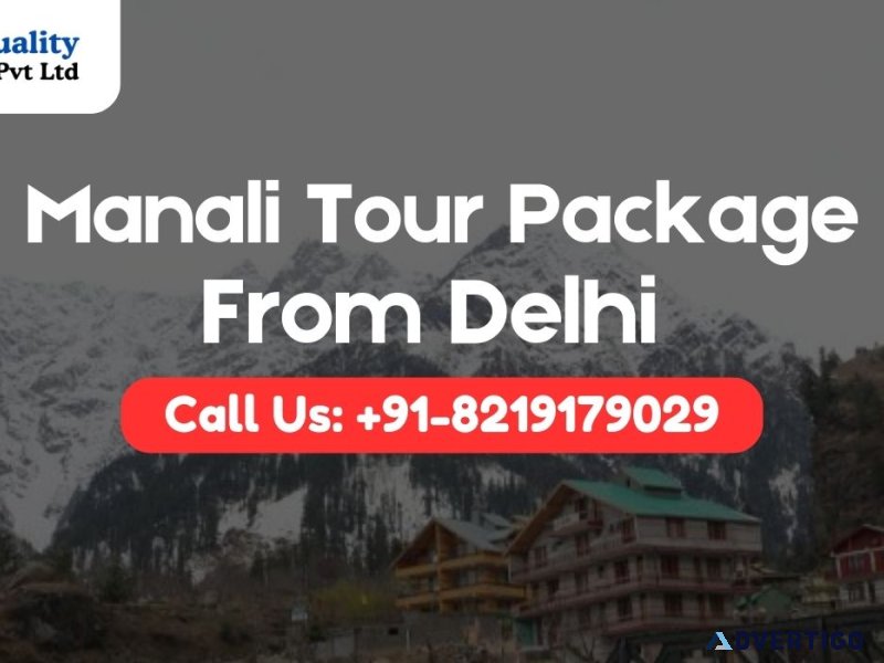 Book your manali adventure with best quality trips