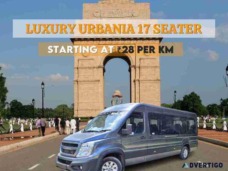 Luxury urbania 17 seater rental