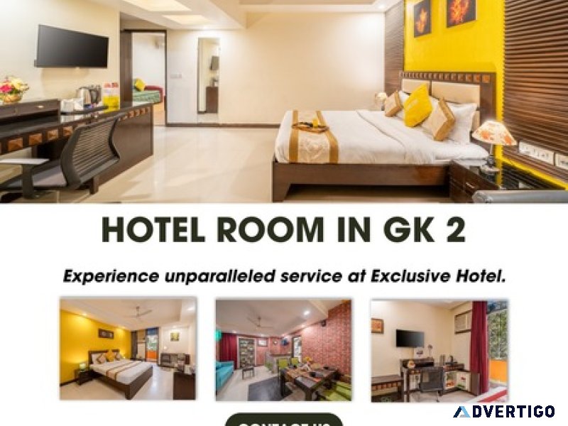 Hotel in greater kailash