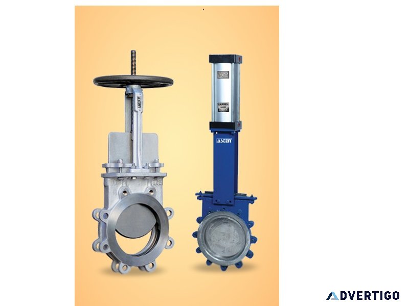 Knife edge gate valve manufacturer in india