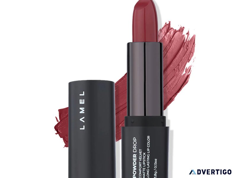 Buy lamel powder drop lipstick online - hok makeup