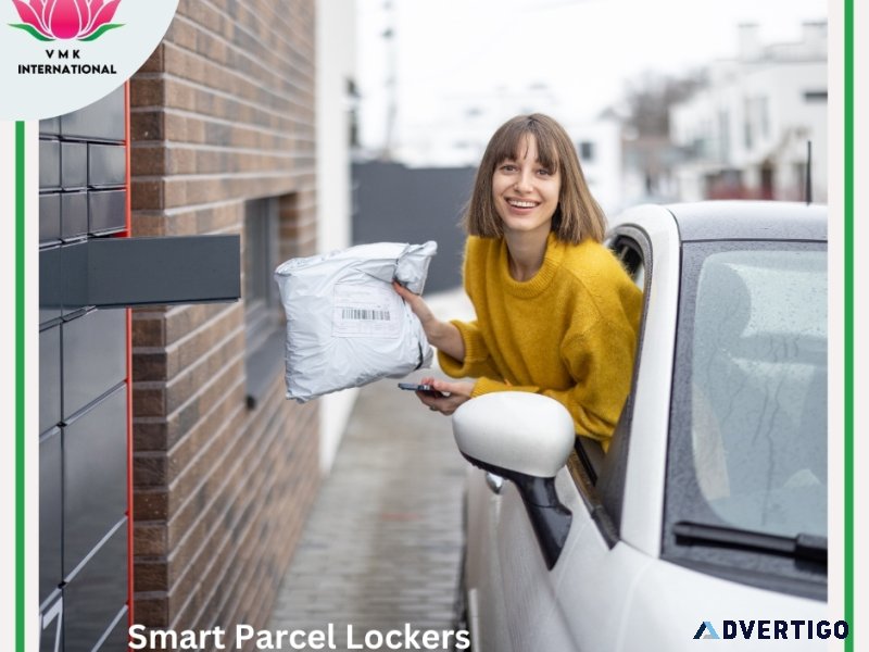 Smart parcel lockers sustainable and safe pick-up points