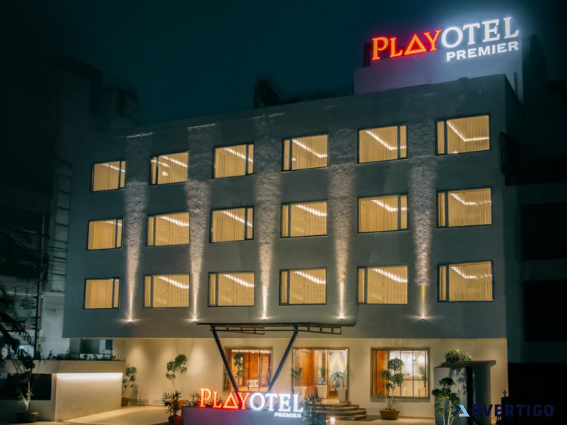 Book the best hotels in indore at playotel