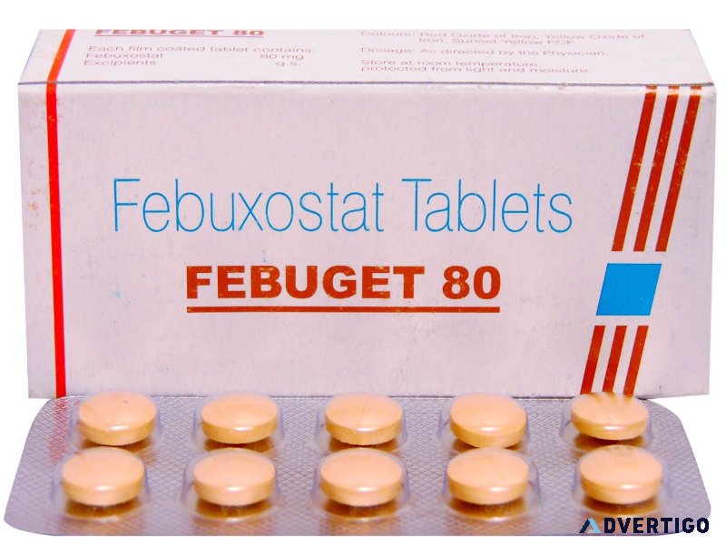 Febuget 80 mg tablets