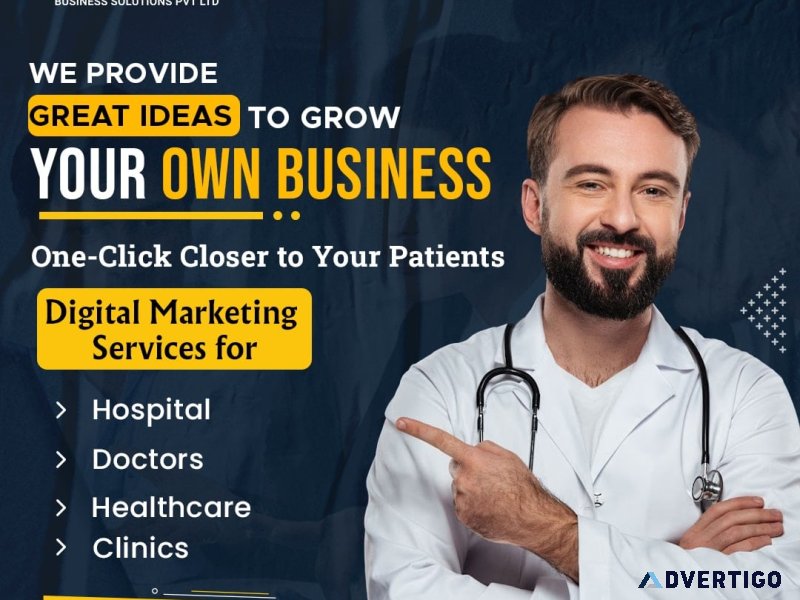 Digital marketing services for healthcare industries