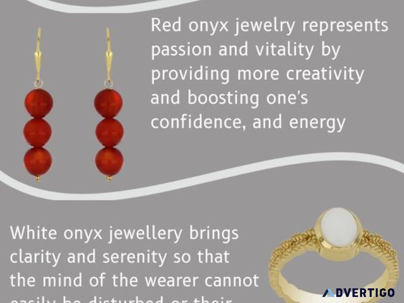 Jewelpin - healing properties of real onyx stone jewellery