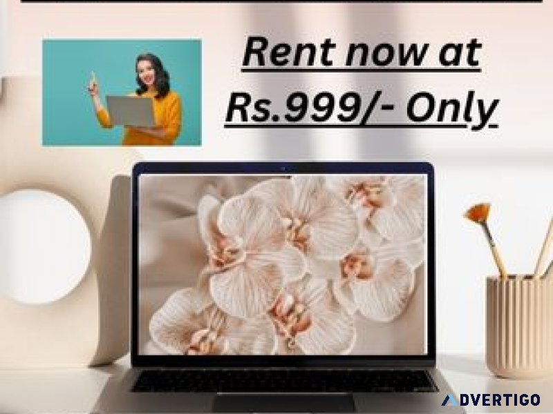 Rent a laptop start rs 999/- only