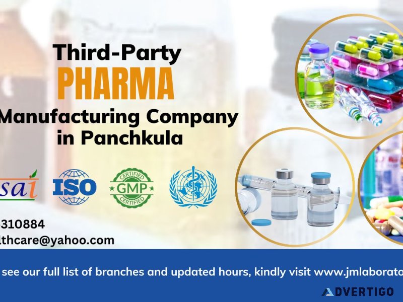 Third party pharma manufacturing company in panchkula