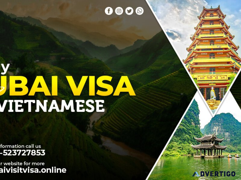 How to get a dubai visit visa for vietnamese in 3 simple steps